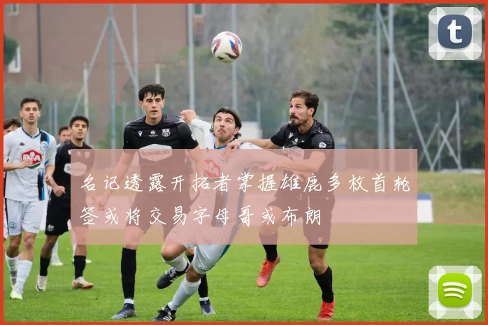 名记透露开拓者掌握雄鹿多枚首轮签或将交易字母哥或布朗